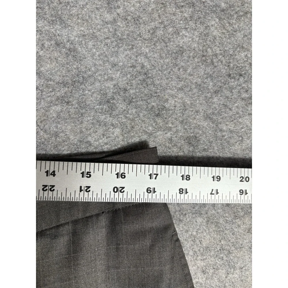 Van Heusen Men's Dress‎ Pants Mid Rise Straight Black Size 34 x 29